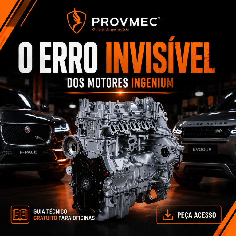 Motor Jaguar Land Rover 2.0D Ingenium reconstruído pela Provmec